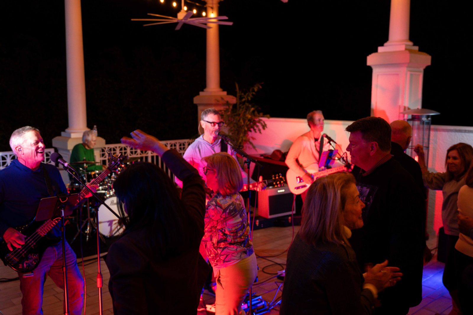 The crowd kept us going!